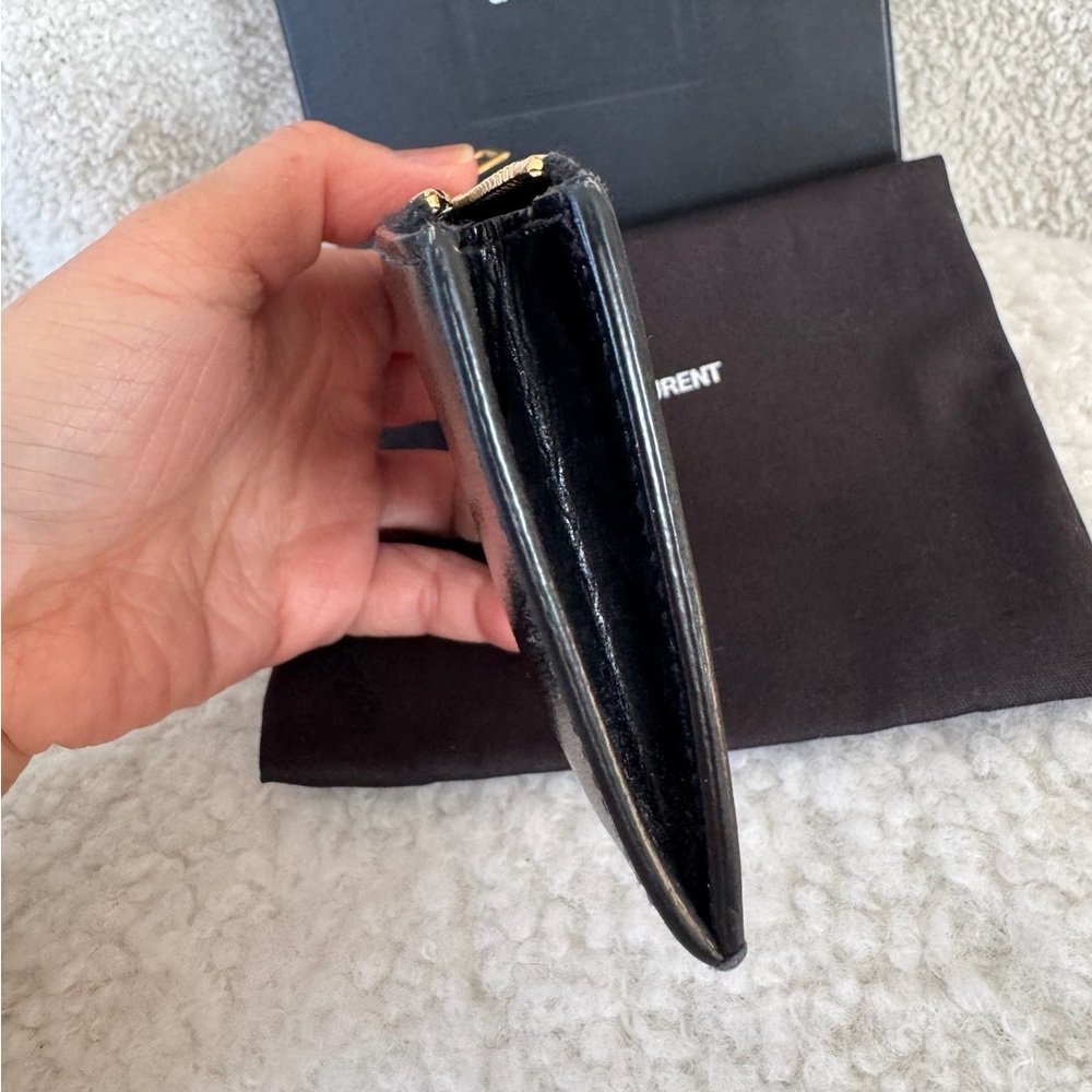 Saint Laurent Black Card Holder - Picture 9 of 11